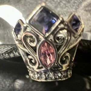 Disney Princess Royal Crown - Disney Chamilia Sterling Silver Bead